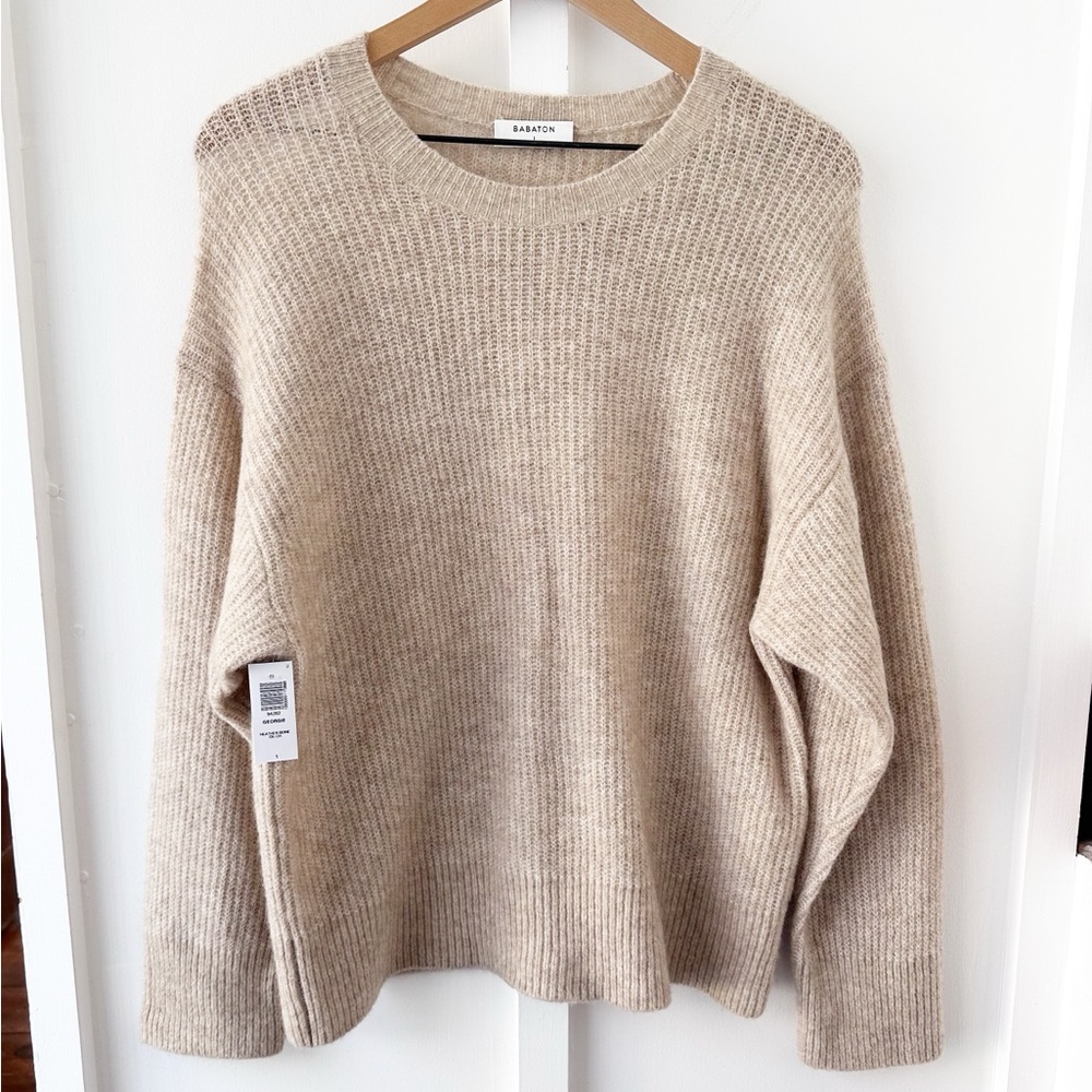 BABATON tan Georgie sweater